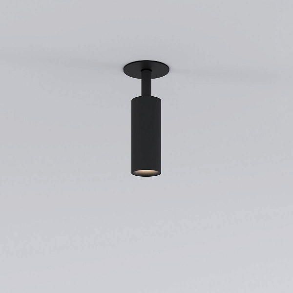 Светильник встраиваемый ELEKTROSTANDARD DIFFE Diffe черный 8W 4200K (25039/LED)