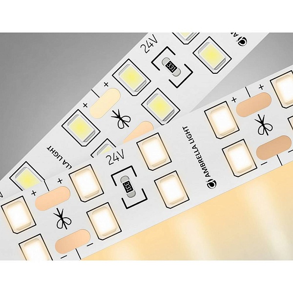 Лента LED 20 W/m 24V IP20 2835/204 3000K 14mm (5м) GS3601 AMBRELLA LIGHT