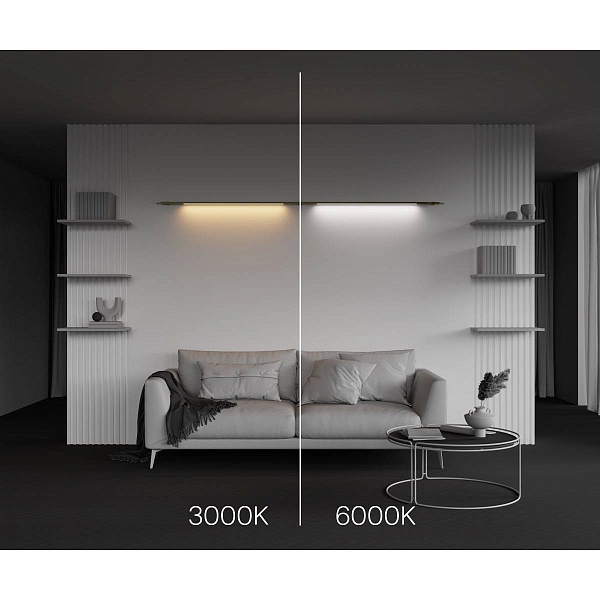 Трековый светильник MAYTONI BASIS C100CL-L1000-24W3-6K-BS