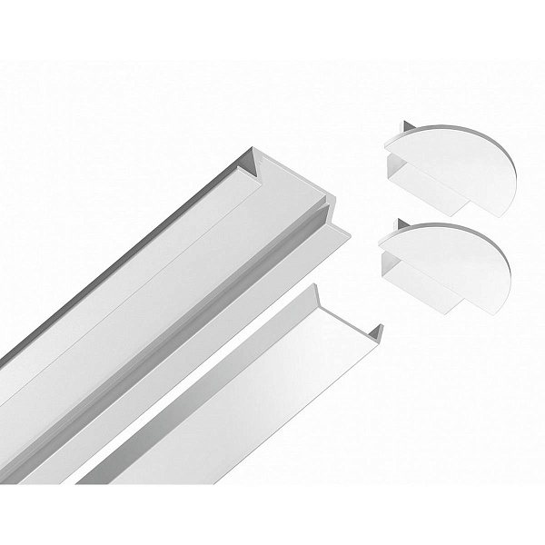 Профиль для ленты LED врезной AMBRELLA LIGHT GP GP1001WH