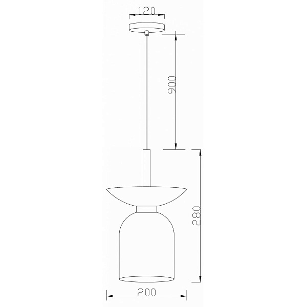 Подвес MODERLI LECCE V11552-1P