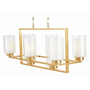 Люстра подвесная LUMINA DECO LINO LDP 1239-8 F.GD