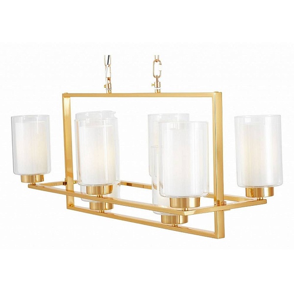 Люстра подвесная LUMINA DECO LINO LDP 1239-8 F.GD
