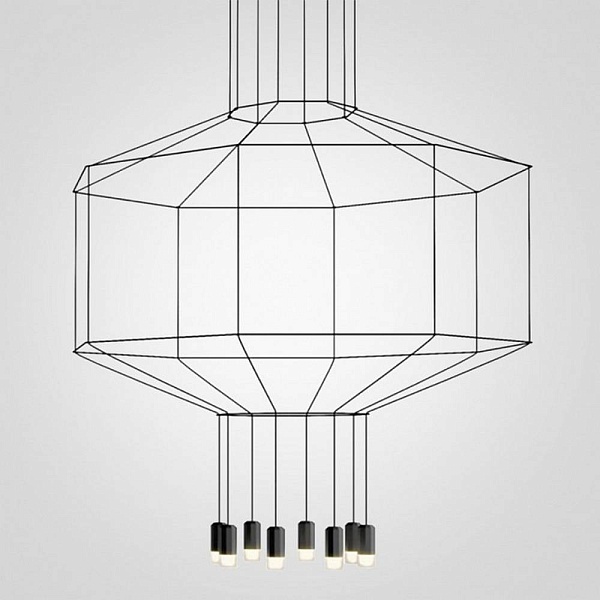 Люстра подвесная IMPERIUMLOFT VIBIA WIREFLOW 84534-22