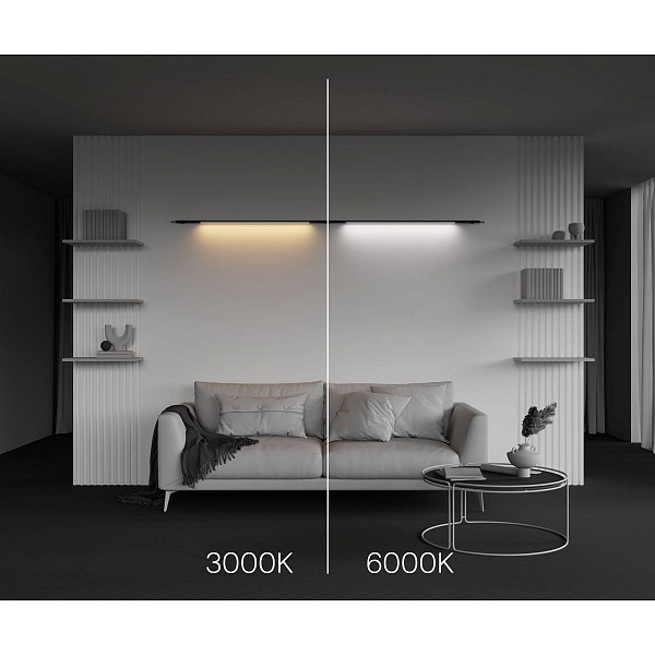 Трековый светильник MAYTONI BASIS C100CL-L1000-24W3-6K-B