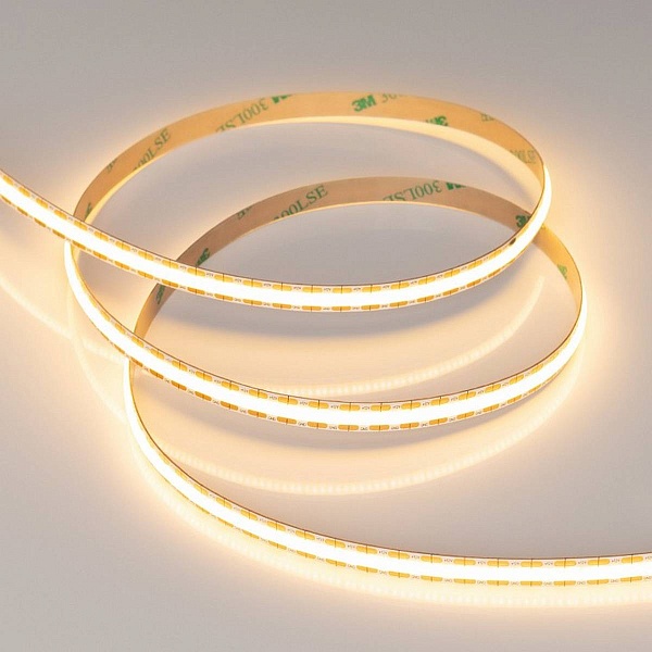 Лента LED COB-X528 11 W/m 12V IP20 COB/528 2700K 8mm (5м) 41795 ARLIGHT