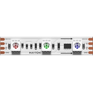 Лента LED ULTRA 14,4W/m 12V IP20 5050/60 RGB 10mm (5м) 201242 MAYTONI