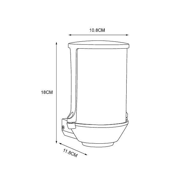 Светильник уличный настенный ARTE LAMP MINCHIR A8306AL-1BK