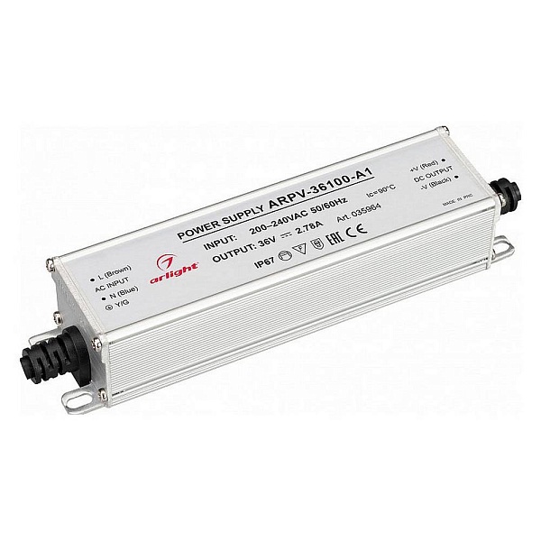 Блок питания ARLIGHT ARPV 36V 100W IP67 35964