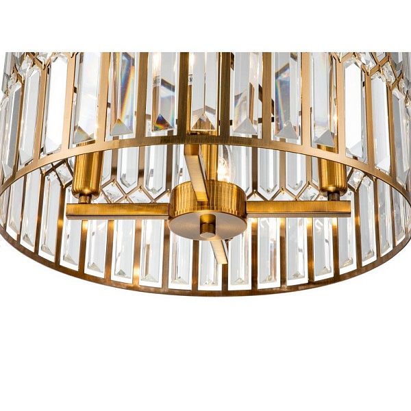 Люстра подвесная ILAMP TRIUMPH 6122-420 Br