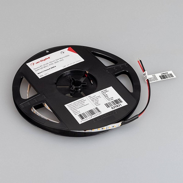 Лента LED RT-A140 20 W/m 24V IP20 2835/140 3000K 10,5mm (5м) 37831 ARLIGHT