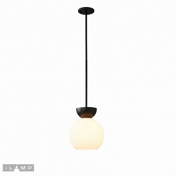 Подвес ILAMP MONO P6079-1 BK+WH