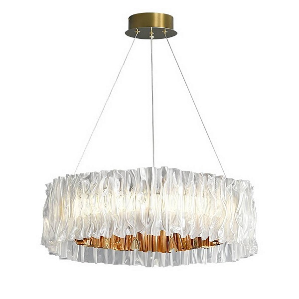 Люстра подвесная DELIGHT COLLECTION ACCORDEON 10310P-780 white/gold