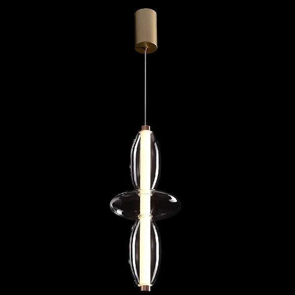 Подвес CRYSTAL LUX QUASAR QUASAR SP14W LED TRANSPARENT