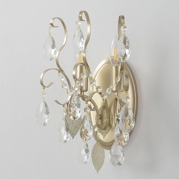 Бра CRYSTAL LUX ESMIRALDA ESMIRALDA AP2 GOLD