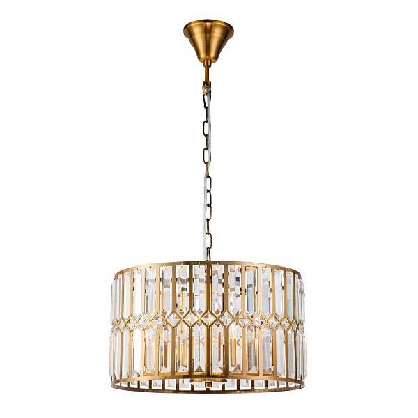 Люстра подвесная ILAMP TRIUMPH 6122-420 Br