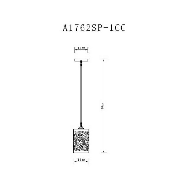 Подвес ARTE LAMP BRONN A1762SP-1CC