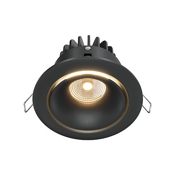 Светильник встраиваемый MAYTONI YIN DL031-L12W3K-D-B