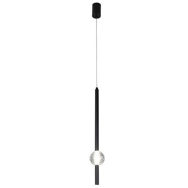 Подвес CRYSTAL LUX ELVIRA SP8W LED 4000K BLACK