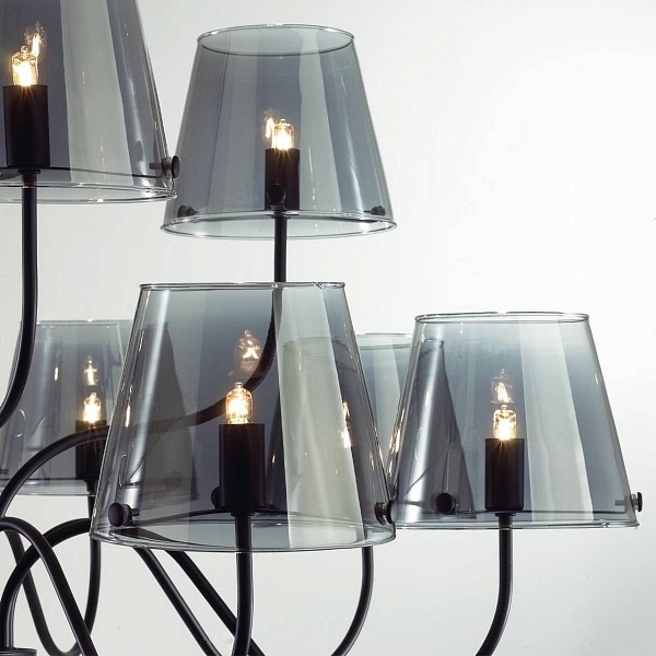 Люстра подвесная LUMION SMOKY 6570/12C