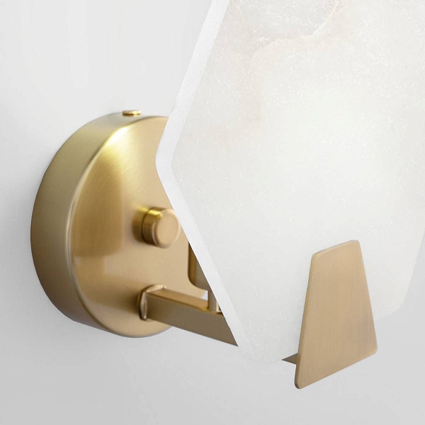 Бра EUROSVET MARBLE 60158/1 латунь