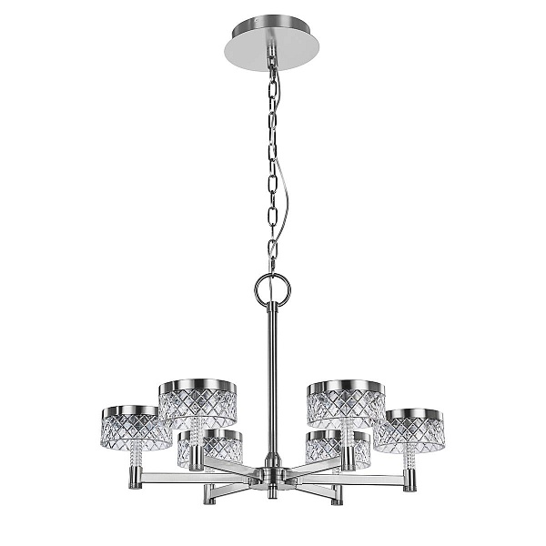 Люстра подвесная DELIGHT COLLECTION MD21020075 MD21020075-6A chrome