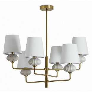 Люстра подвесная FREYA CERAMICS FR2029PL-06BS
