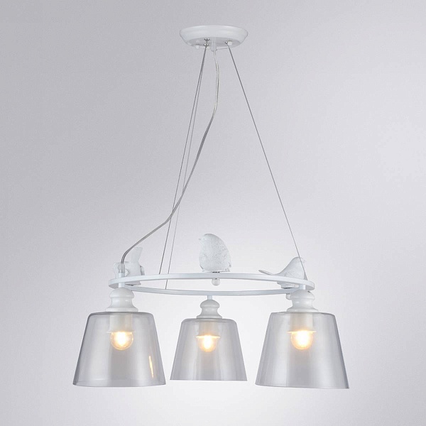 Люстра подвесная ARTE LAMP Passero A4289LM-3WH