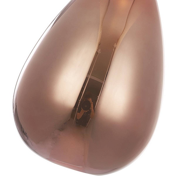 Подвес CRYSTAL LUX GAUDI SP4W LED COPPER