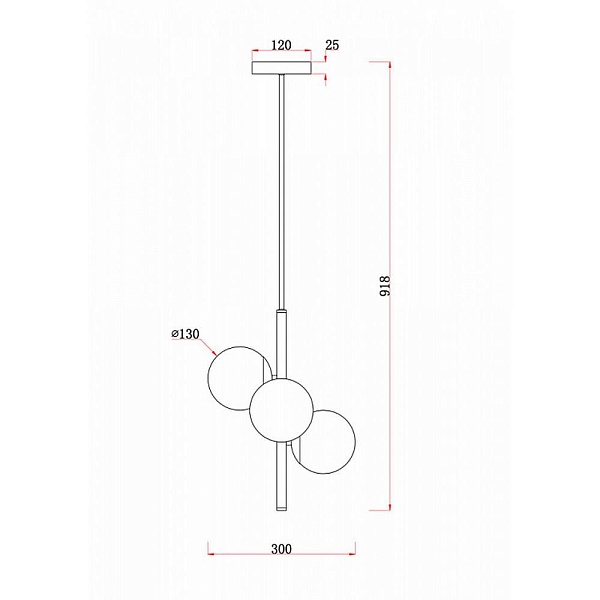 Подвес FREYA ZING FR5199PL-03BS