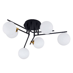 Люстра потолочная ARTE LAMP GEMINI A2243PL-6BK