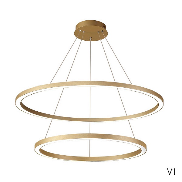 Подвес CRYSTAL LUX FORTUNA SP123W LED GOLD
