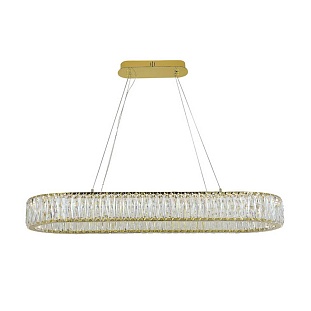 Люстра подвесная NEWPORT 8240 8240/90 oval gold