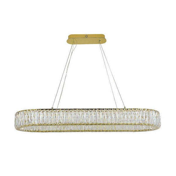 Люстра подвесная NEWPORT 8240 8240/90 oval gold