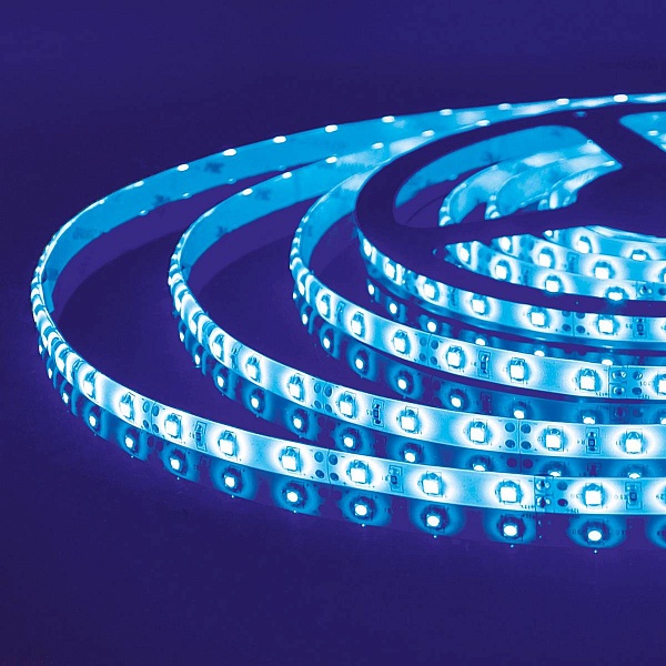 Лента LED 4,8 W/m 12V IP65 2835/60 BLUE 8mm (5м) a040999 ELEKTROSTANDARD