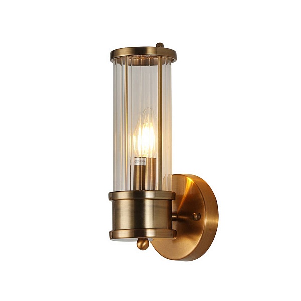 Бра DELIGHT COLLECTION CLARIDGES KM0768W-1B brass