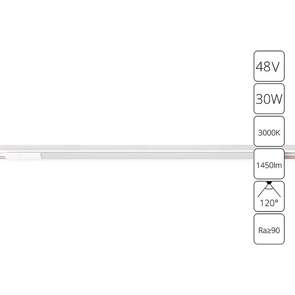 Трековый светильник ARTE LAMP OPTIMA A7285PL-1WH