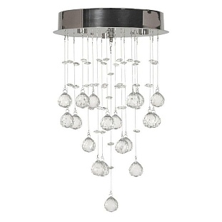 Люстра потолочная ARTI LAMPADARI FLUSSO NICKEL Flusso H 1.4.25.615 N
