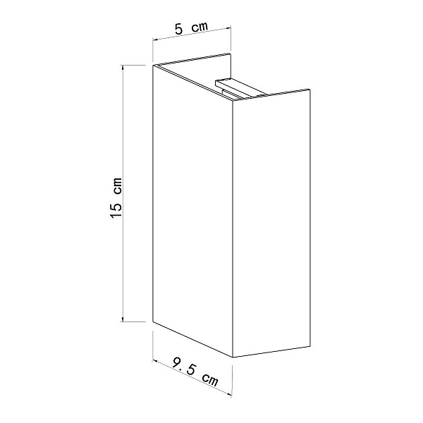 Светильник уличный настенный ARTE LAMP ALGOL A5640AL-2BK