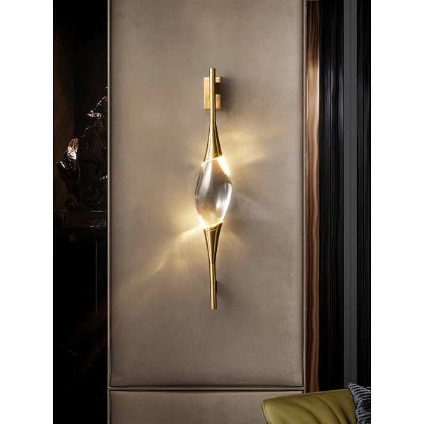 Бра DELIGHT COLLECTION PEZZO OMB82111-1/1 pearl black