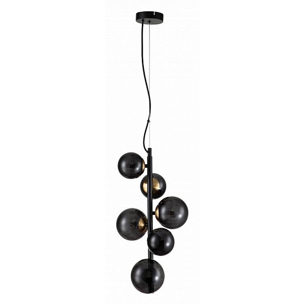 Люстра подвесная INDIGO MOLECOLA 11018/6P Black