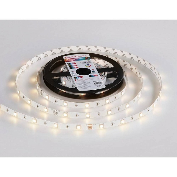 Лента LED 7,2 W/m 24V IP20 5050/30 RGB 10mm (5м) GS4301 AMBRELLA LIGHT