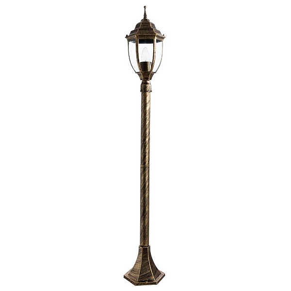 Светильник уличный столб низкий ARTE LAMP Pegasus A3151PA-1BN