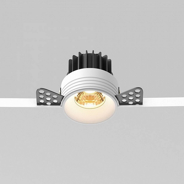Светильник встраиваемый MAYTONI ROUND DL058-7W2.7K-TRS-W