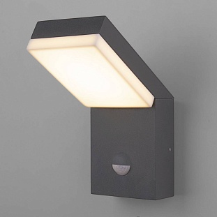 Светильник уличный настенный ELEKTROSTANDARD SENSOR 1541 TECHNO LED серый a053947