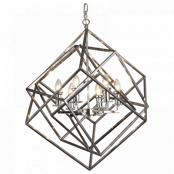 Люстра подвесная DELIGHT COLLECTION MATRIX KM0282P-6 nickel