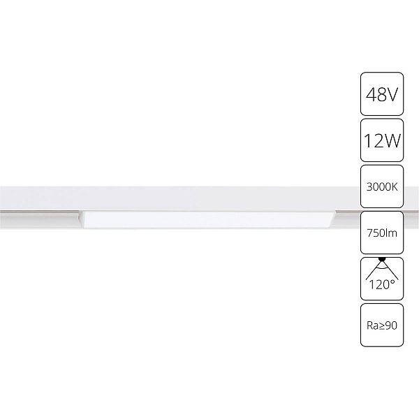Трековый светильник ARTE LAMP LINEA A4642PL-1WH