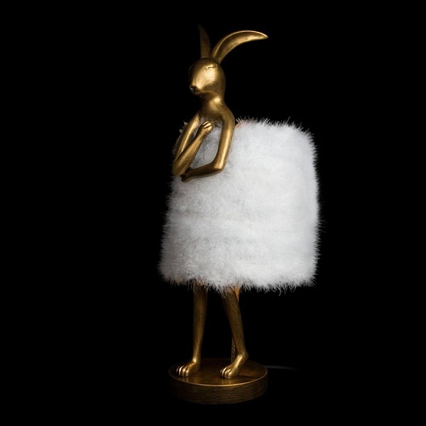 Настольная лампа LOFT IT LAPINE 10315/B White fluff