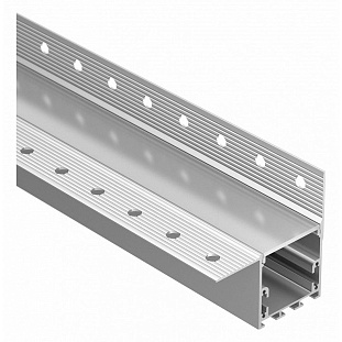 Профиль для ленты LED врезной FANTOM 59x59,8мм без рассеивателя (2м) 27159 ARLIGHT