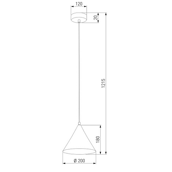 Светильник уличный подвесной ELEKTROSTANDARD BEVEL 35184/H a068472
